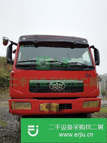 湖南出售二手一汽解放前四后十二自卸車