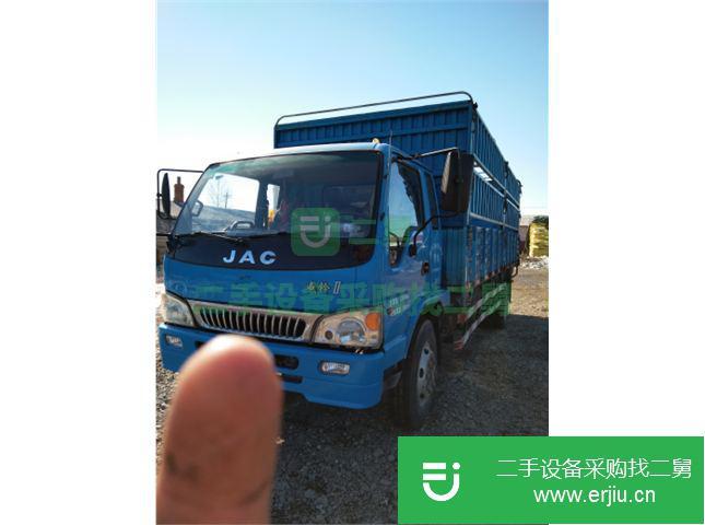 黑龍江出售二手江淮前二后四倉(cāng)柵貨車(chē)