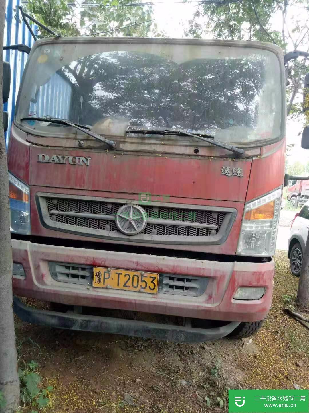 河南出售二手中卡自卸車4.3米
