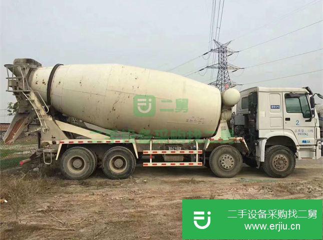 山東出售二手中國重汽攪拌車