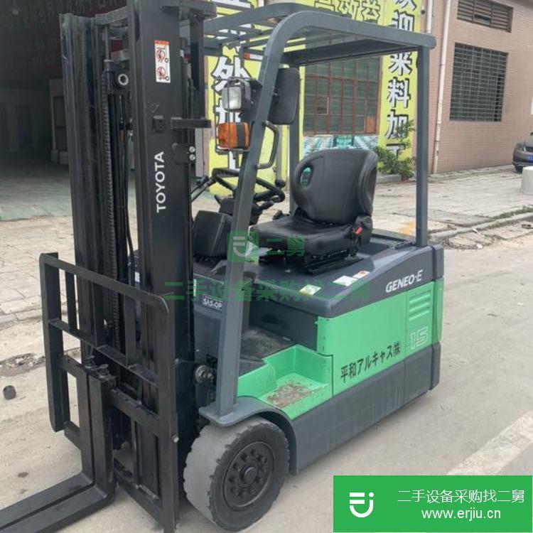上海出售二手豐田1.8噸電動叉車