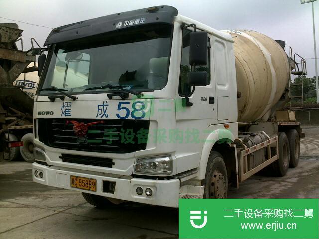 湖南出售二手中國重汽攪拌車