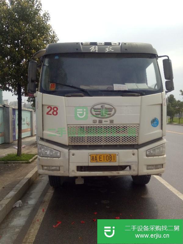 湖南出售二手一汽解放J6P自卸車