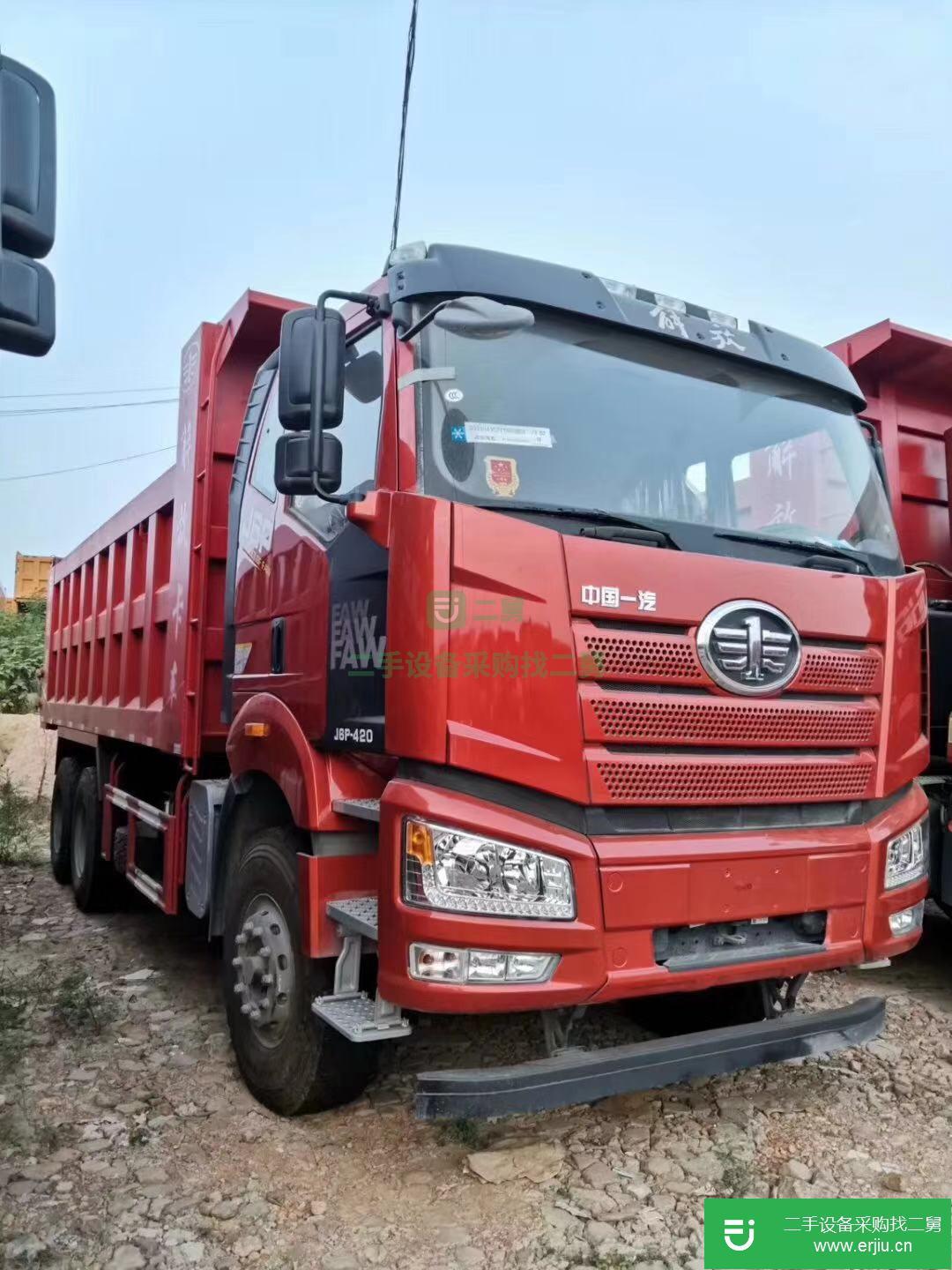廣東出售二手一汽解放J6P重卡自卸車
