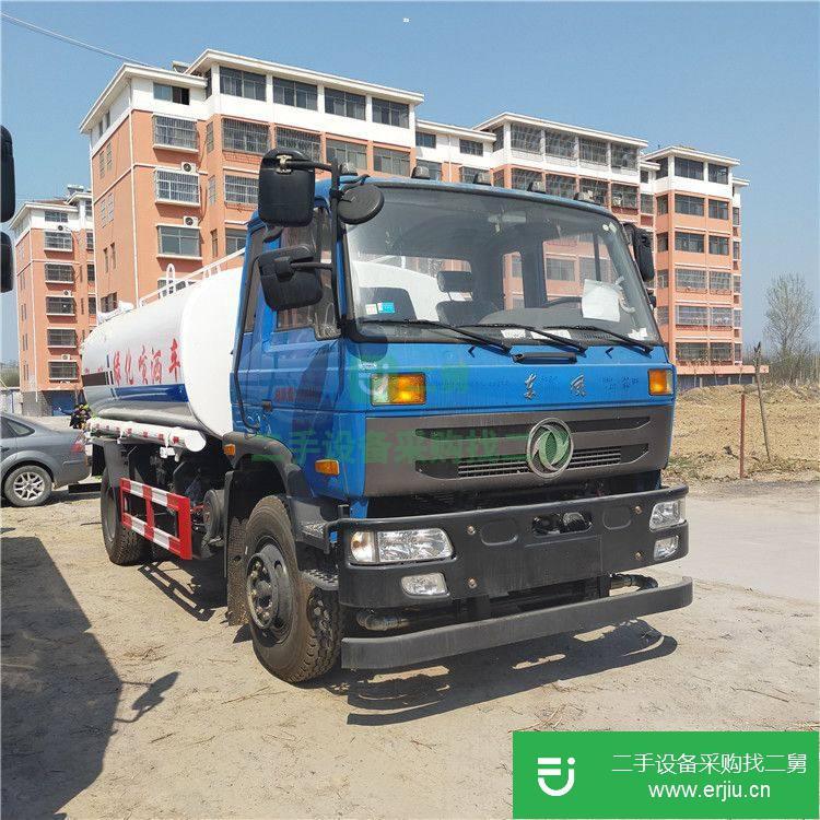 山東出售二手東風工地霧炮灑水車