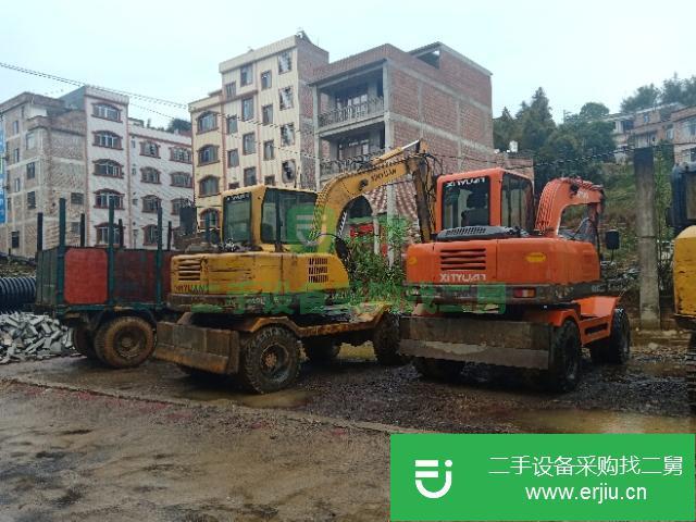 廣西出售二手輪式挖掘機