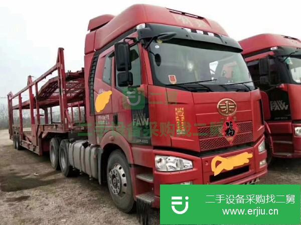 河南出售二手一汽解放J6P運輸車