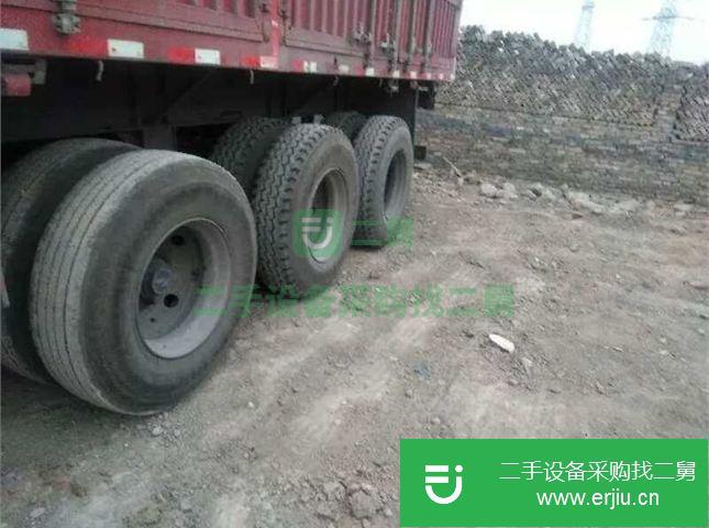 河南出售二手青島解放半掛車(chē)