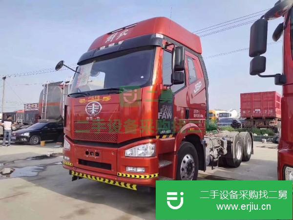 河南出售二手一汽解放J6P牽引車