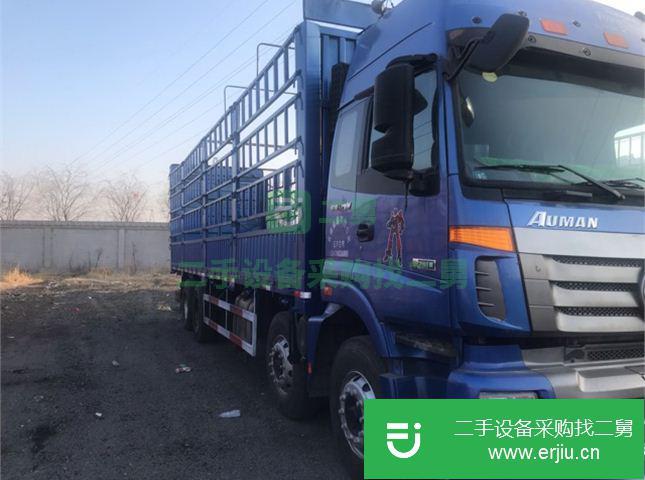 遼寧出售二手福田前四后八倉欄載貨車