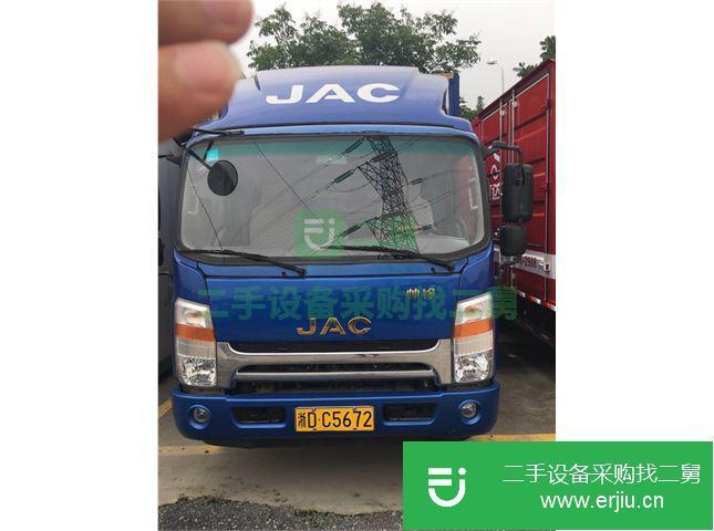 浙江出售二手江淮前二后四廂式貨車