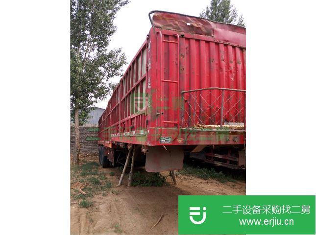 河北出售二手倉欄掛車