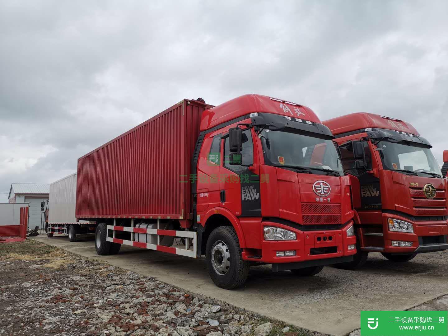 黑龍江出售二手一汽解放J6M準重卡運輸車