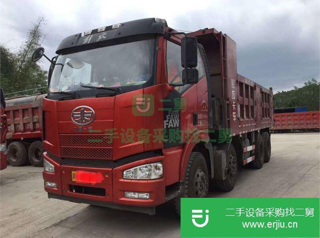 四川出售二手一汽解放J6前四后八自卸車