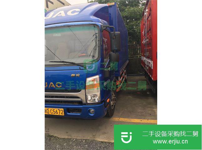 浙江出售二手江淮前二后四廂式貨車