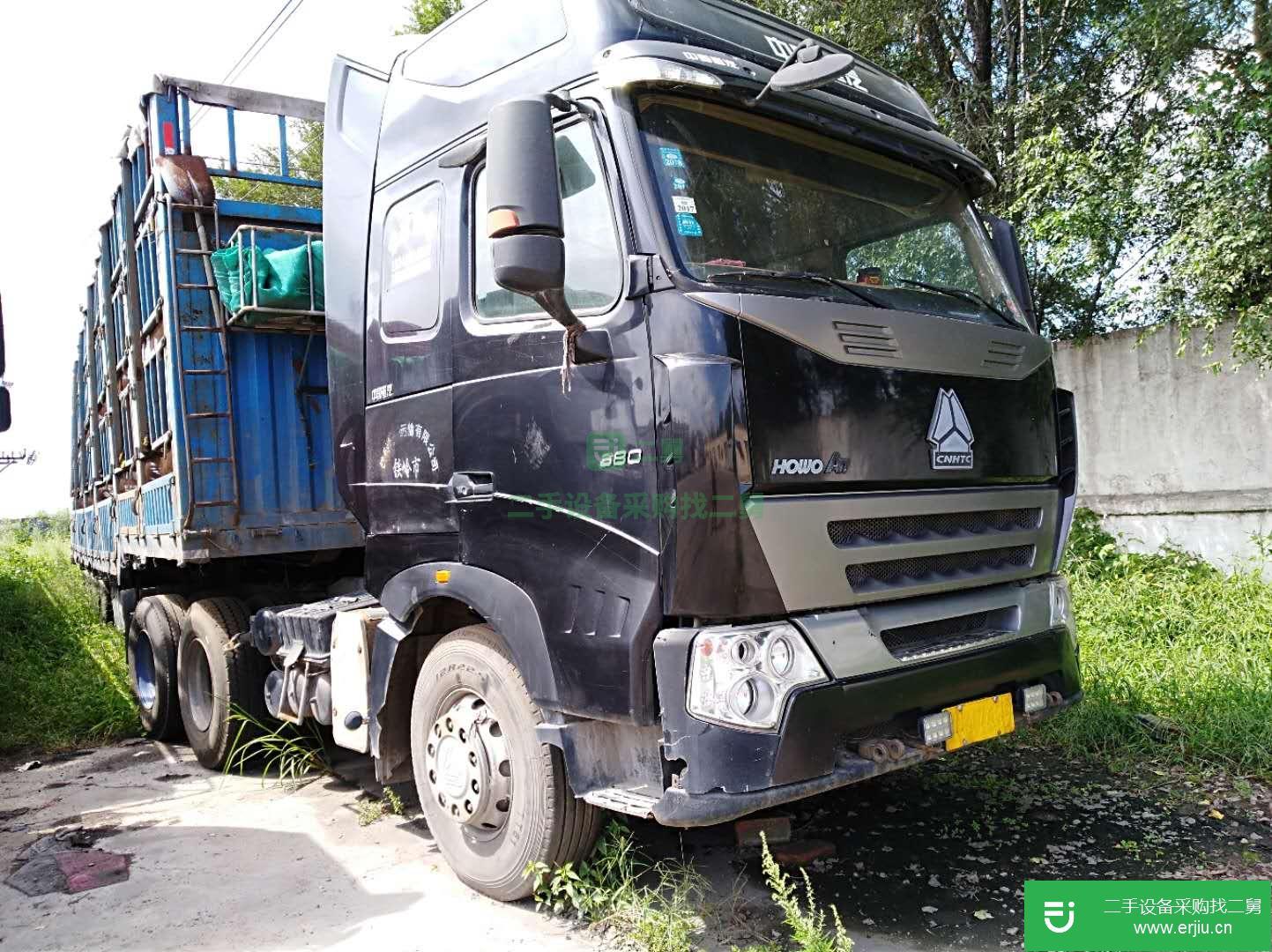 遼寧出售二手重汽HOWO牽引車