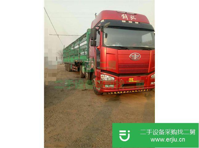河北出售二手一汽解放J6半掛車