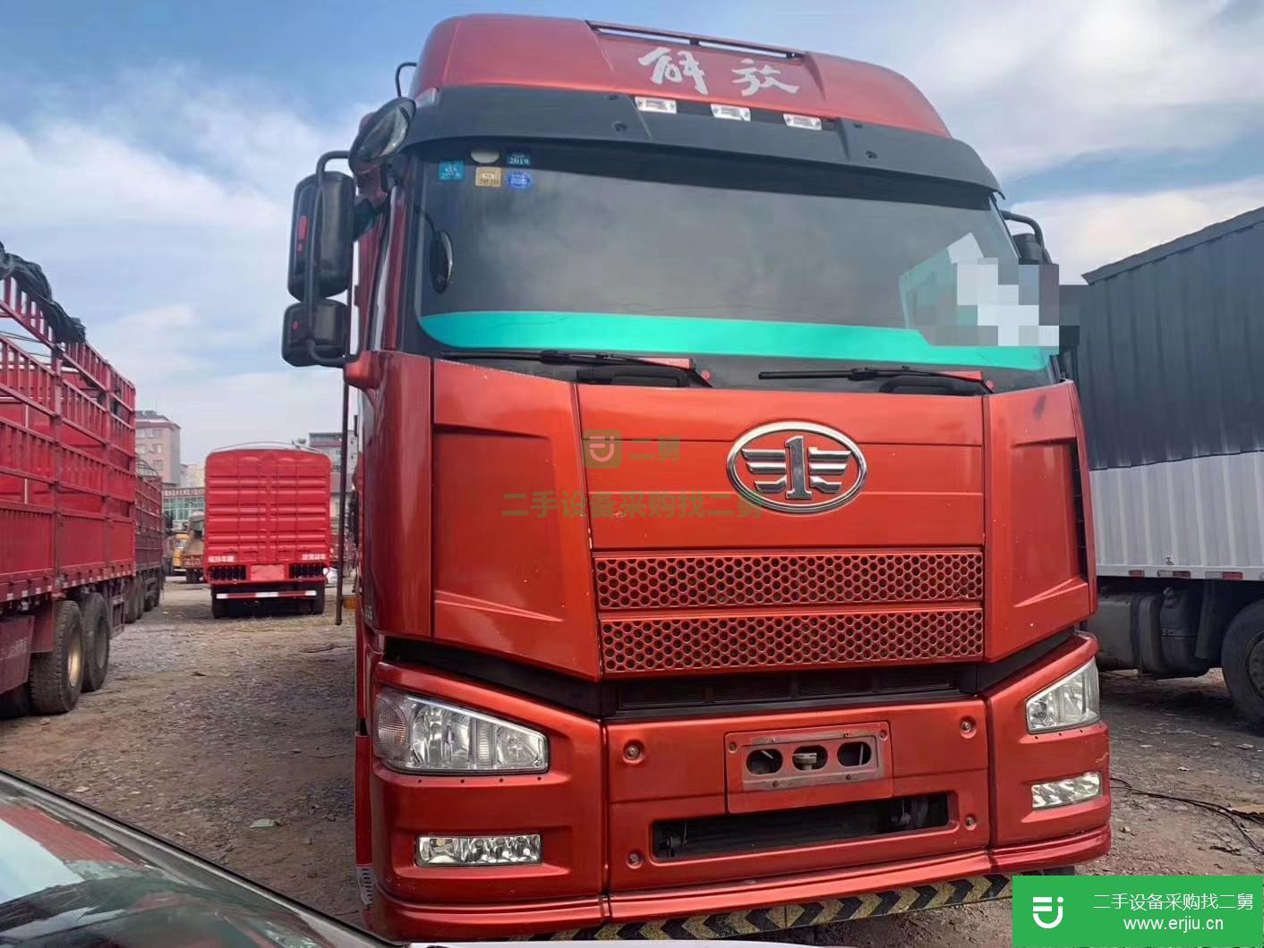 江西出售二手一汽解放J6P重卡載貨車