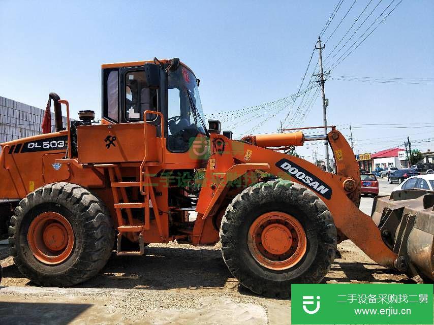 內蒙古出售二手斗山DL503裝載機