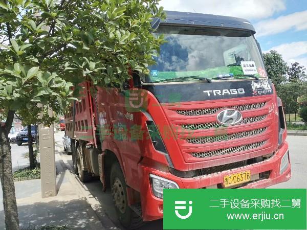 貴州出售二手現代自卸車