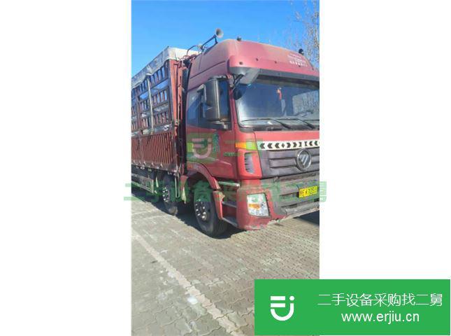 黑龍江出售二手福田前四后八重型倉欄貨車