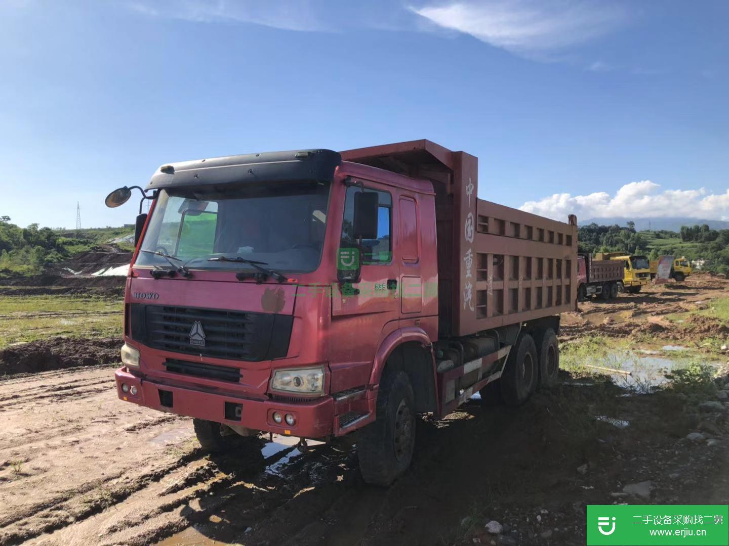 陜西出售二手中國重汽HOVA重卡自卸車