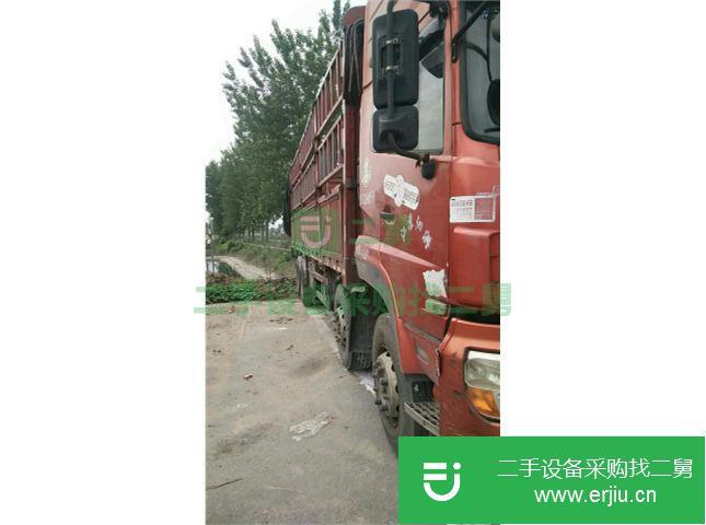江蘇出售二手天龍前四后八高欄載貨車