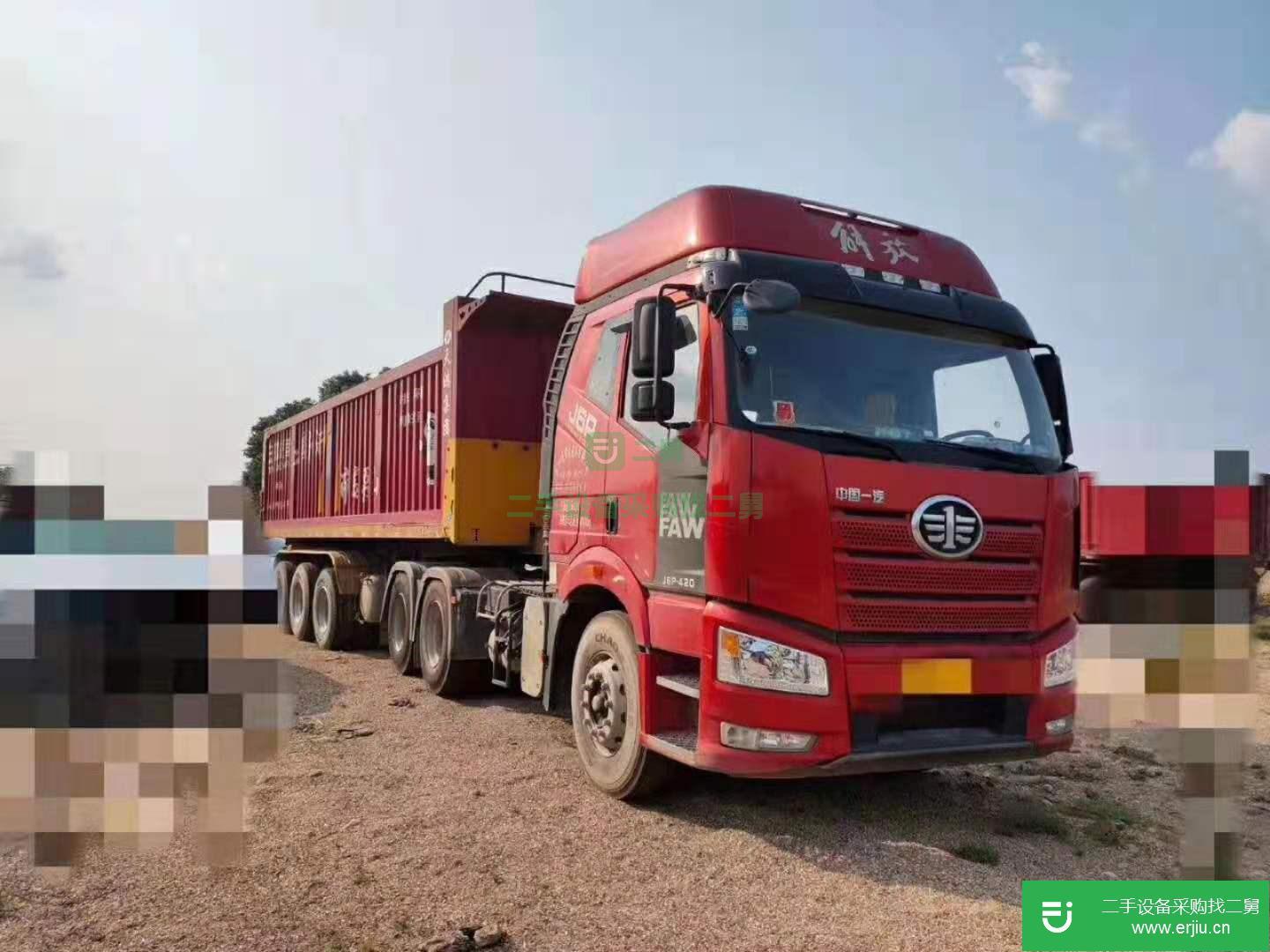 廣西出售二手一汽解放J6P自卸車