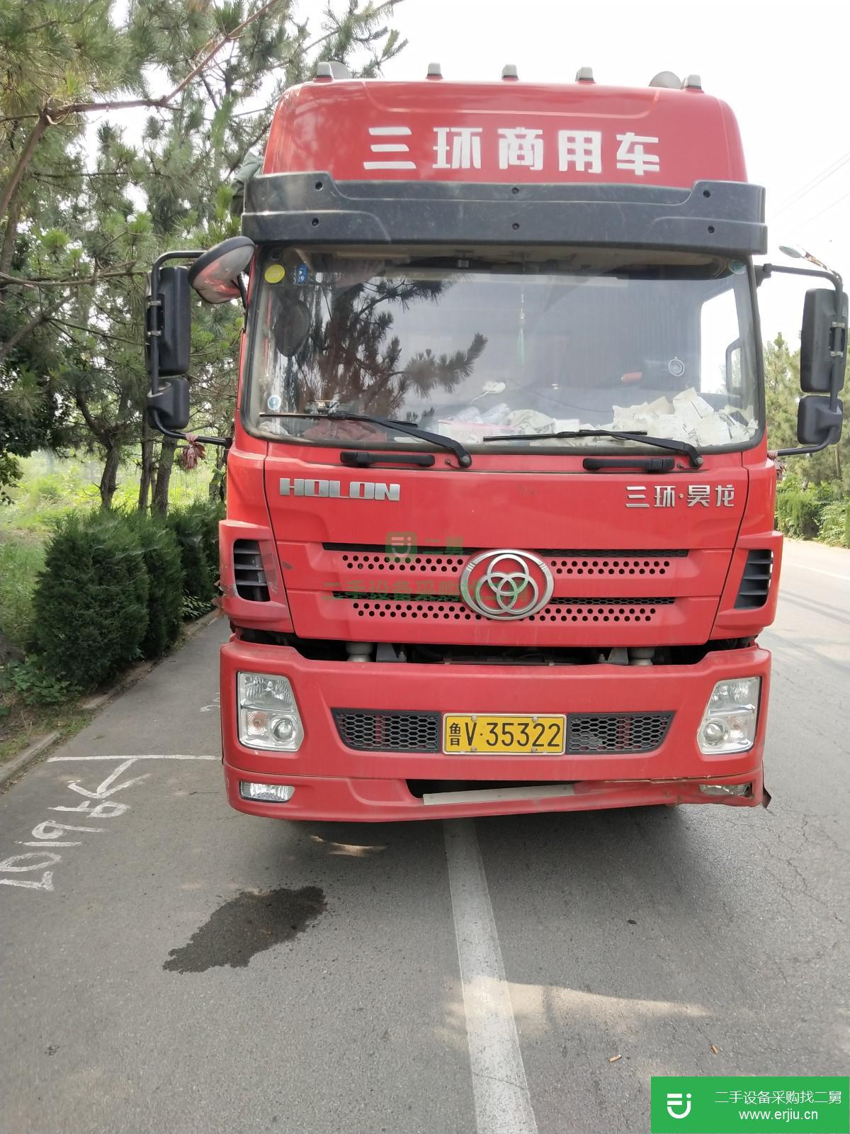山東出售二手三環十通昊龍中卡載貨車