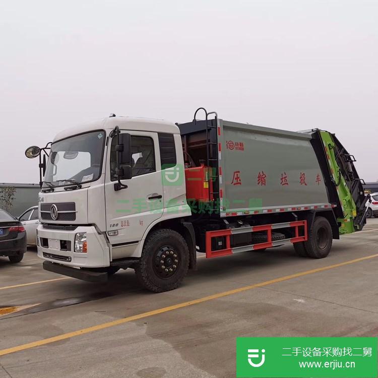 湖北出售二手東風壓縮式垃圾車4-12噸