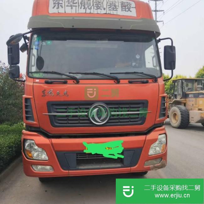 河北出售二手東風天龍220廂式貨車