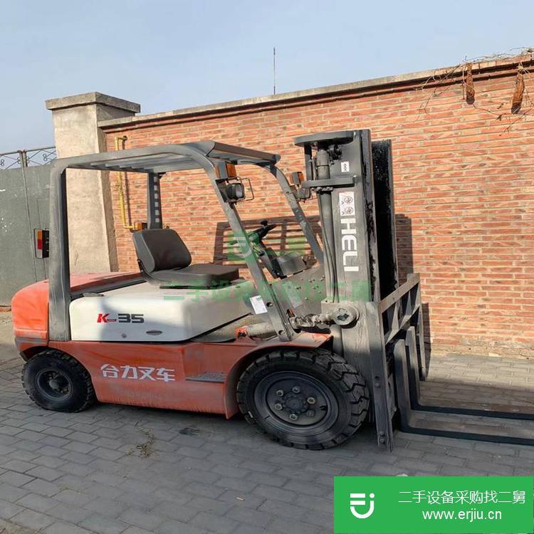 天津出售二手3.5噸合力叉車