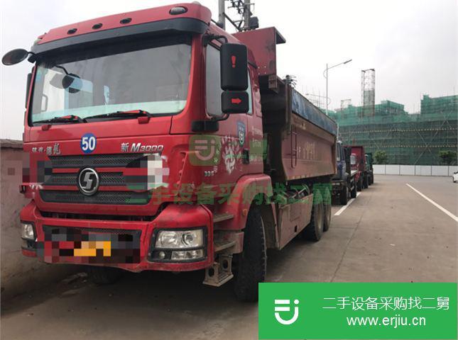 廣東出售二手陜汽重卡340馬力自卸車