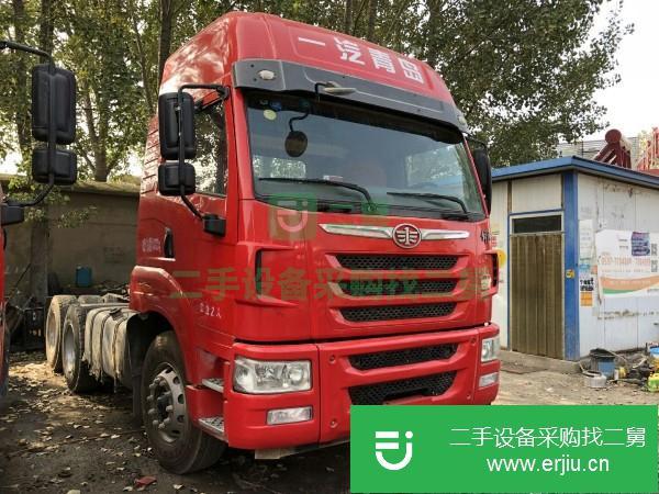 山東出售二手一汽解放J6P牽引車