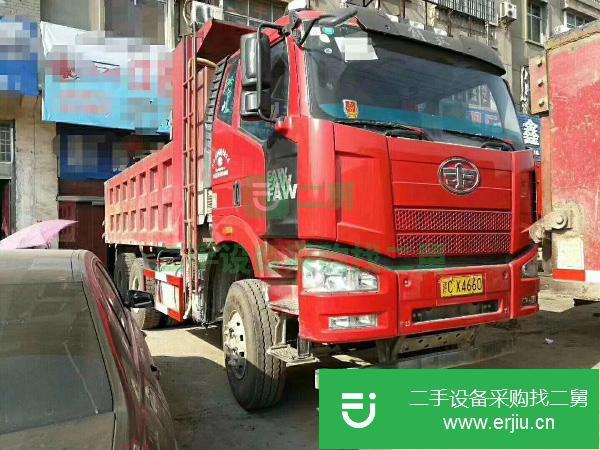 湖南出售二手一汽解放J6P自卸車