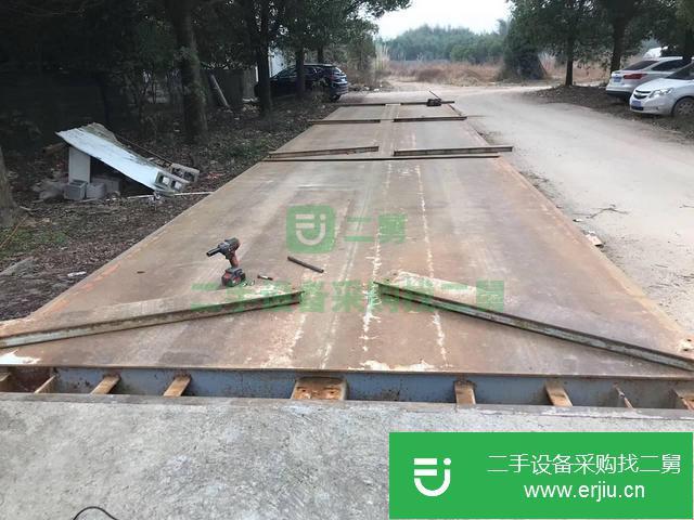 浙江出售二手16米100噸地磅