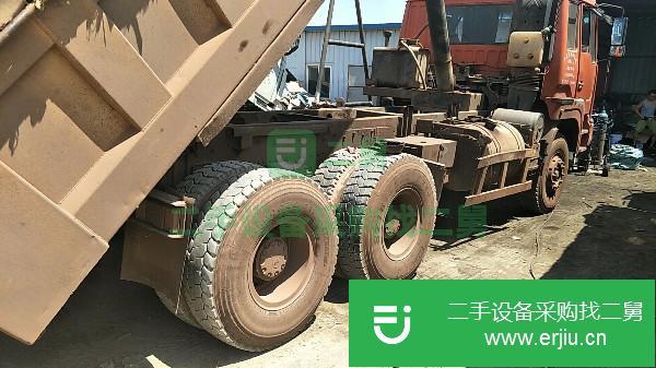 遼寧出售二手上汽紅巖金剛自卸車