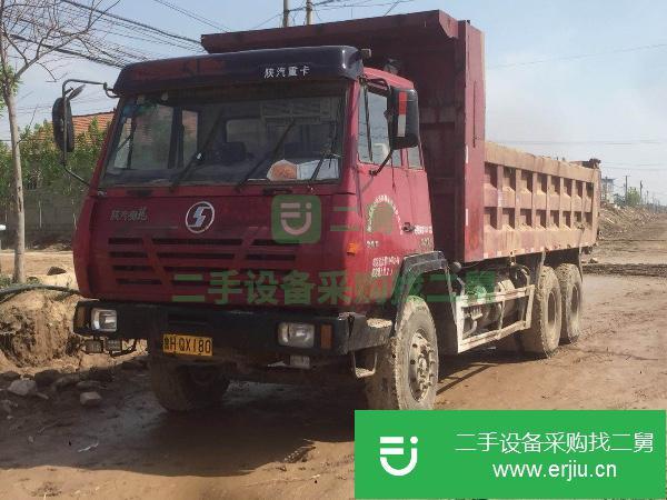 山東出售二手陜汽奧龍自卸車(chē)