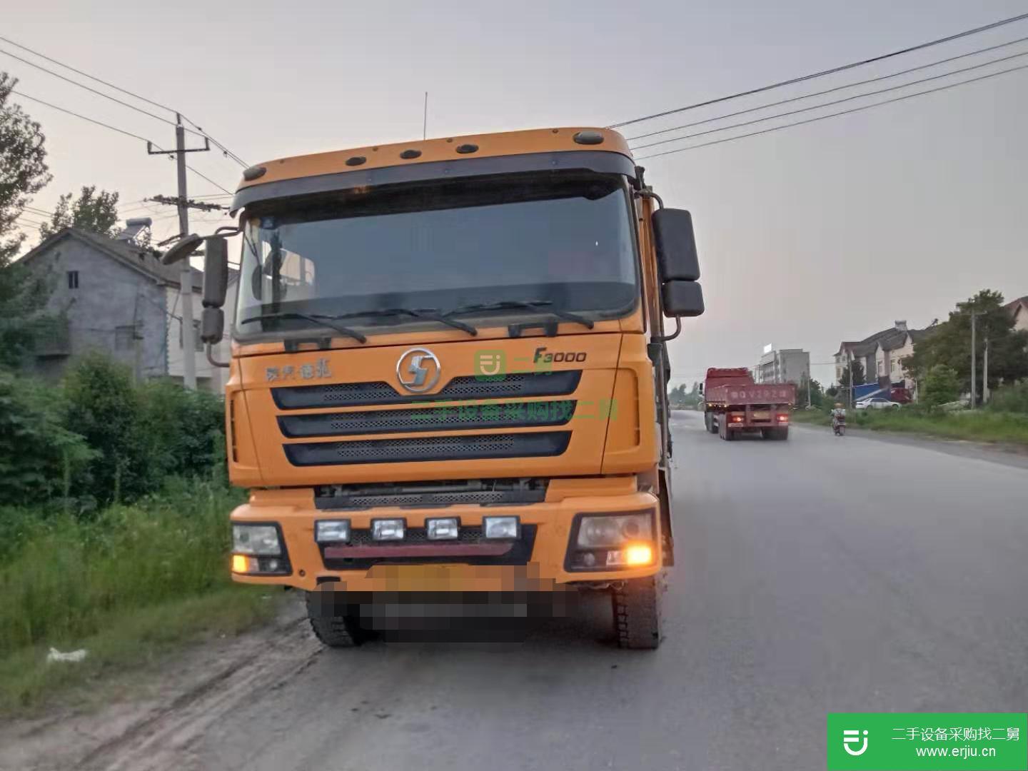 湖北出售二手陜汽德龍F3000重卡自卸車