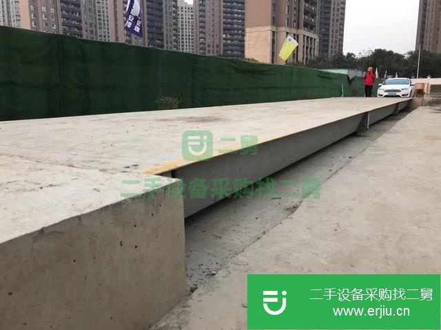 浙江出售二手16米100噸地磅