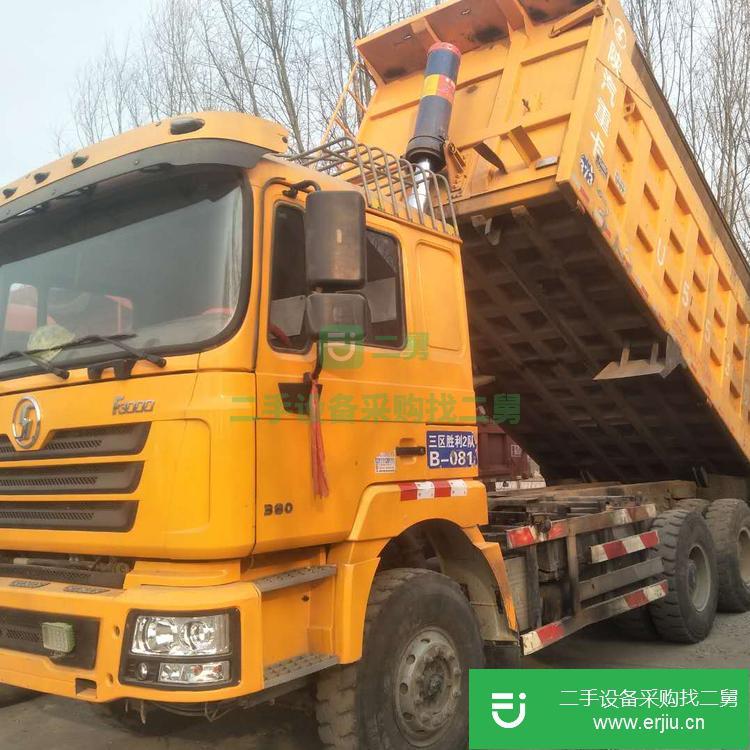 山西出售二手德龍后八輪自卸車