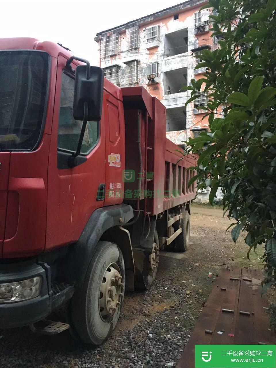 湖南出售二手柳汽乘龍M3重卡自卸車