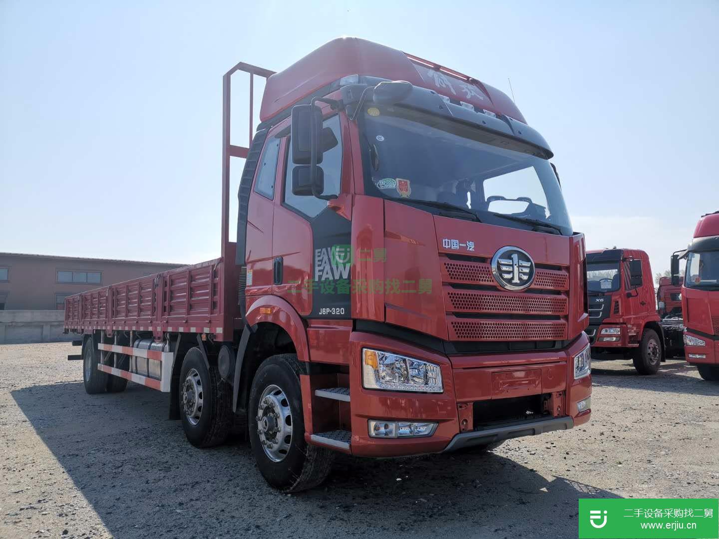 黑龍江出售二手一汽解放J6P前四后四載貨車