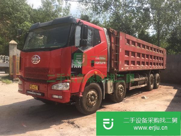 湖北出售二手一汽解放J6P自卸車