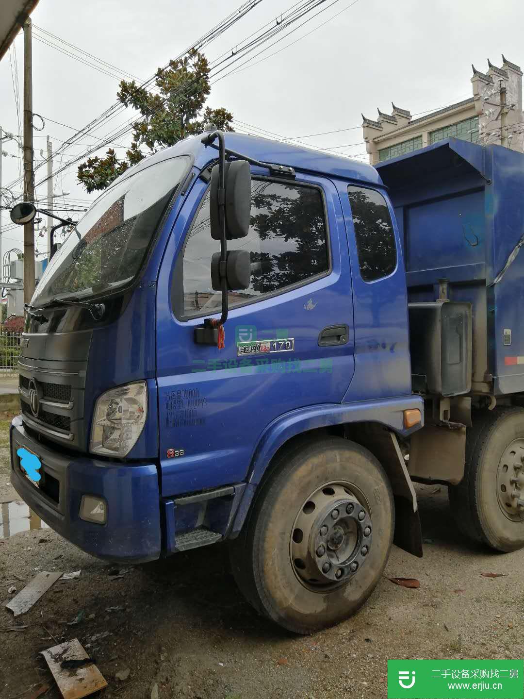 河南省出售二手福田瑞沃三軸自卸車