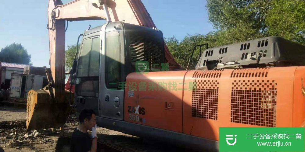 內蒙古出售二手日立ZAXIS350-3G挖掘機