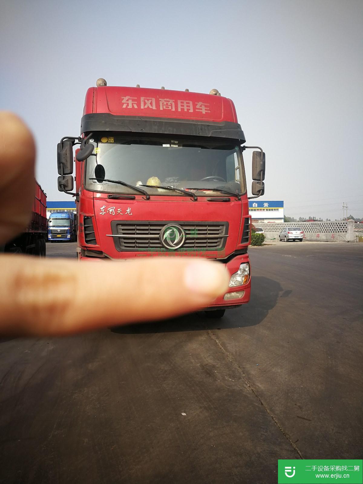山東出售二手東風天龍VL重卡牽引車