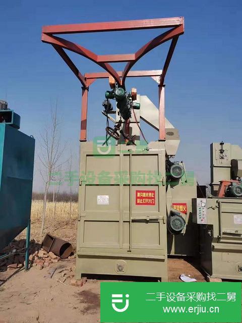 河北出售二手378吊鉤式拋丸機(jī)