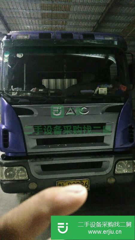 山東出售二手江淮廂式貨車