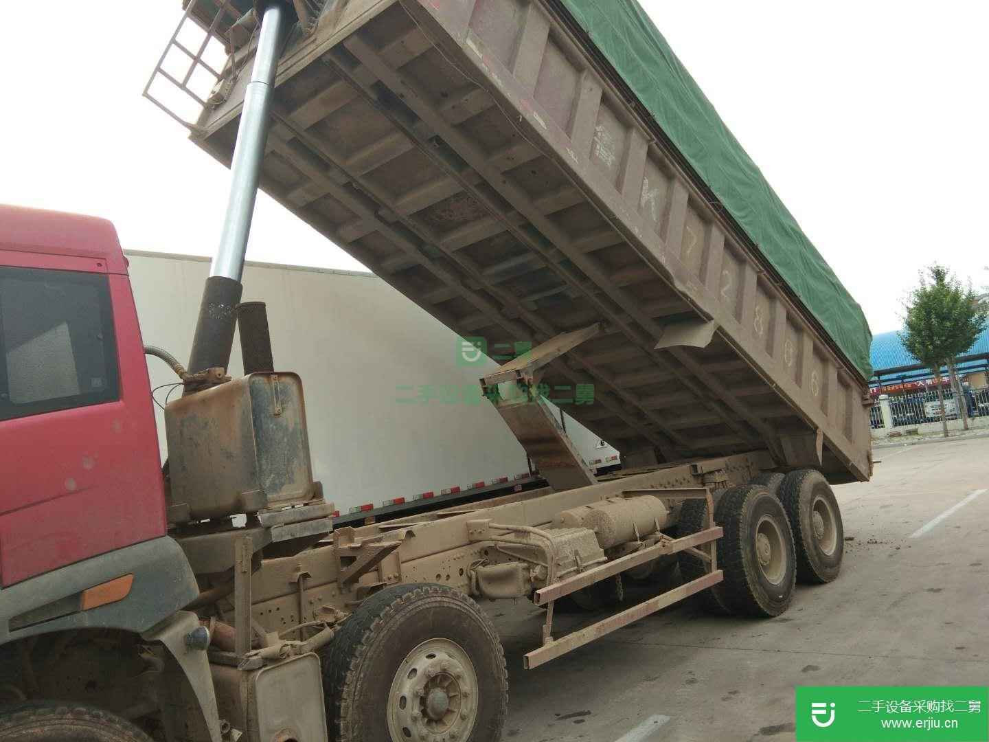 山東出售二手一汽解放自卸車